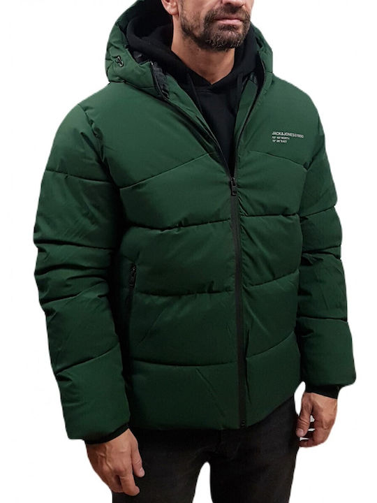 Winter Jacket Puffer Windproof Khaki