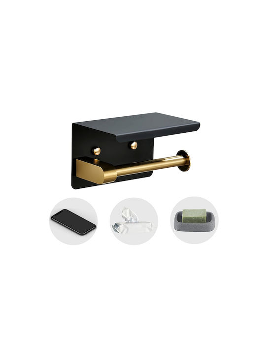 Paper Holder Metallic Black
