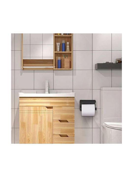 Paper Holder Metallic Black