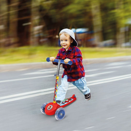 AS Kids Scooter Marvel Spidey And His Amazing Friends 3-Wheel For 3+ Years Multicolour