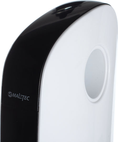 MalTec Ventilator Turm 50W mit Fernbedienung Weiß