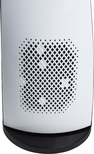 MalTec Ventilator Turm 50W mit Fernbedienung Weiß