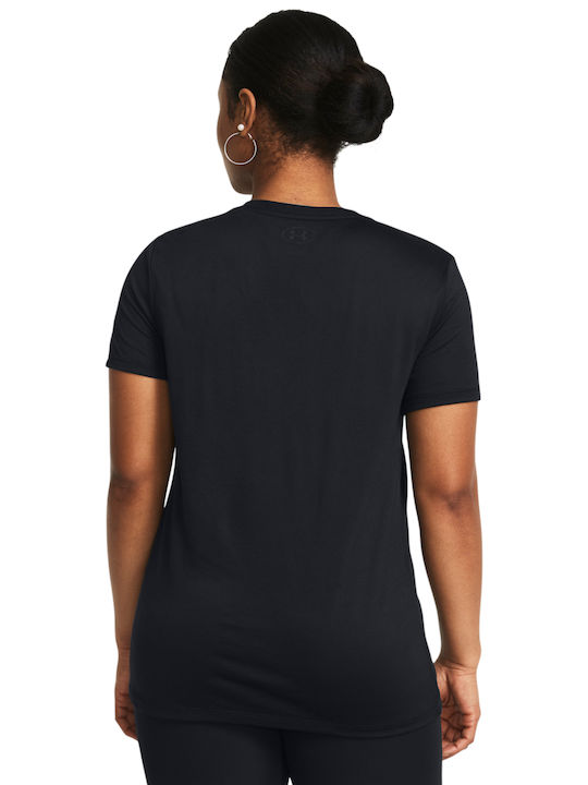 Under Armour Women's Athletic T-shirt Fast Drying Black