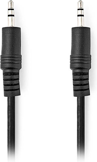 Nedis 3.5mm Jack Cable Male - 3.5mm Male Black 2m CAGL22000BK20