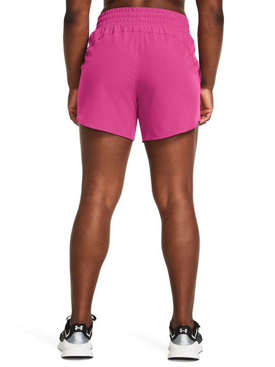 Under Armour Femei Pantaloni scurți Fuchsia