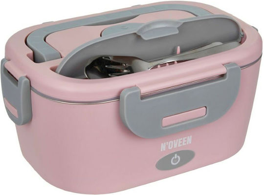 N'Oveen Elektrische Behälter Lunchbox Kunststoff Gray 1100ml 1Stück