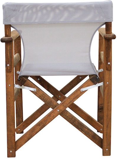 Director's Torino Walnut / Grey 59x51x85cm