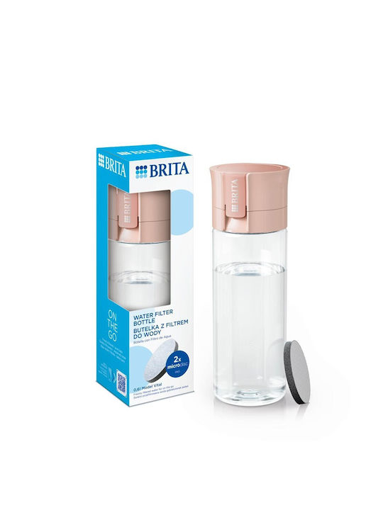 Brita Vital Sport Water Bottle with Filter 600ml Orange