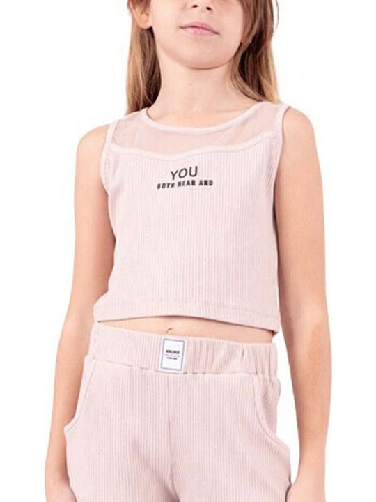 Evita Kids Set with Beige Shorts 2 Pieces