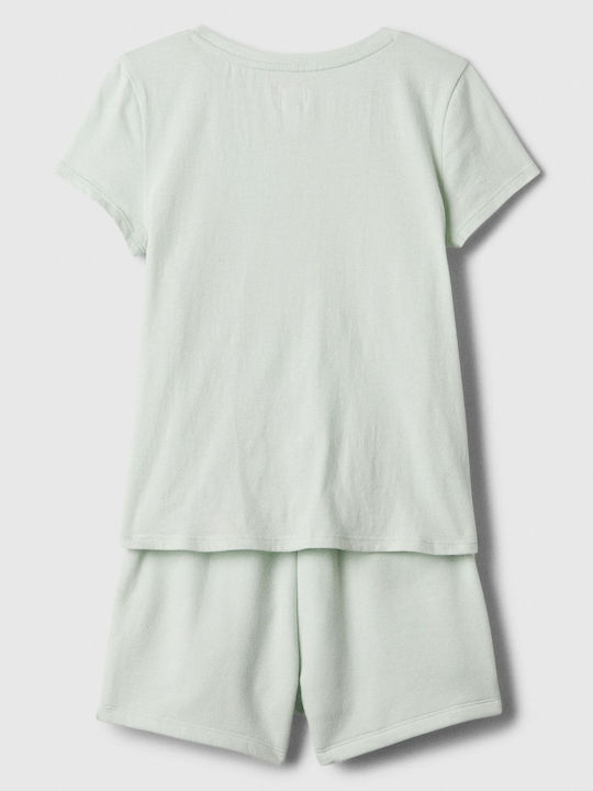 GAP Σετ Καλοκαιρινό 2τμχ Soft Mint Green