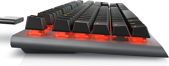 Dell Alienware Tri-Mode AW920K Wireless Gaming Mechanical Keyboard with Cherry MX Red switches and RGB lighting (English US)
