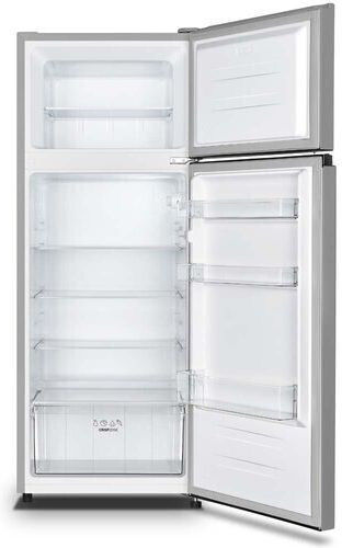 Hisense Ψυγείο Δίπορτο 206lt Υ143.6xΠ55xΒ54.2εκ. Inox RT267D4ADE