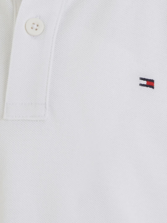 Polo pentru copii Cu mânecă scurtă Alb Flag