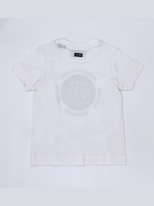 Jack & Jones Παιδικό T-shirt Λευκό