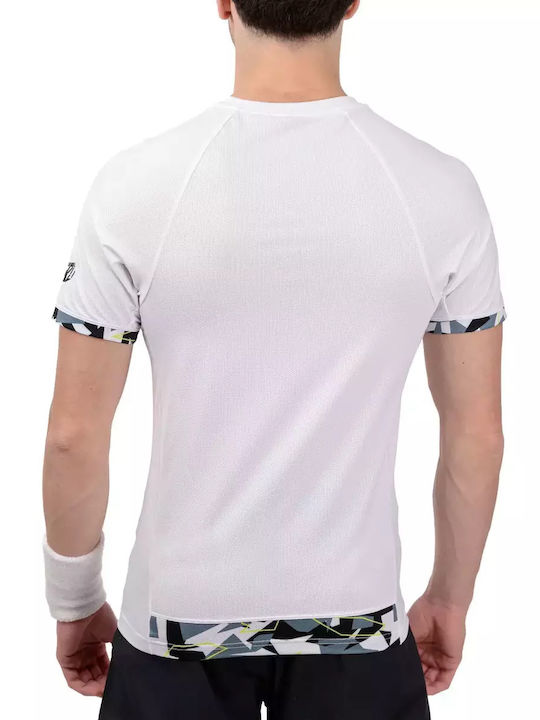 Babolat Crew Men's Short Sleeve T-shirt White