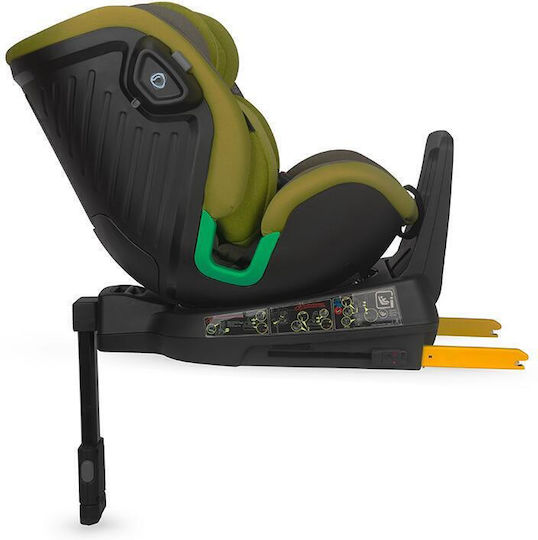 Coccolle Mago Baby Car Seat i-Size with Isofix Olive khaki 0-36 kg