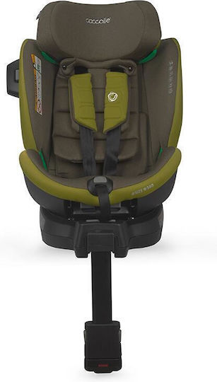 Coccolle Mago Baby Car Seat i-Size with Isofix Olive khaki 0-36 kg