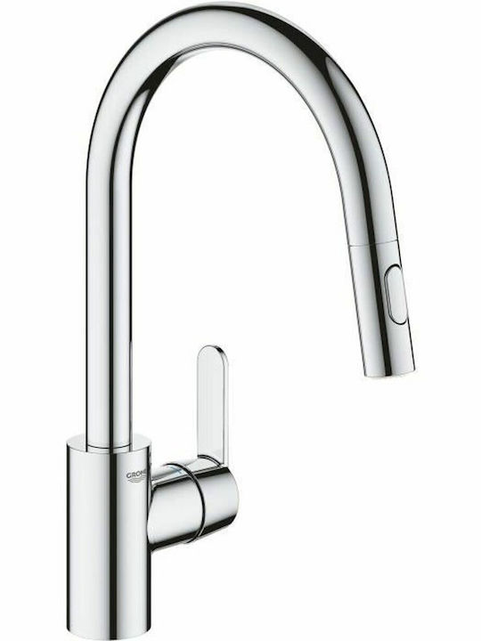 Grohe Μπαταρία Κουζίνας Πάγκου Ασημί Grohe Μπαταρία Κουζίνας Πάγκου Ασημί