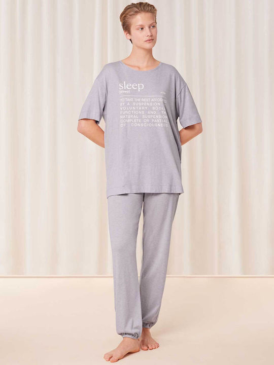 Triumph Set Summer Women's Pajamas Violet Light