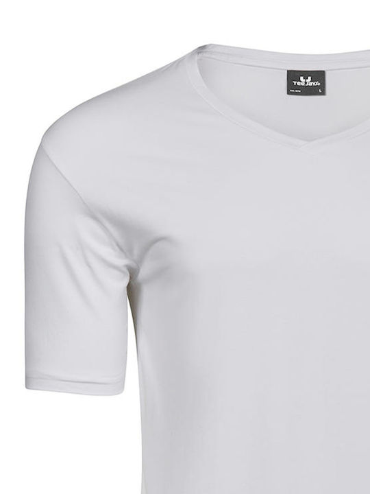 Tee Jays Stretch Men's Short Sleeve Promotional T-Shirt White