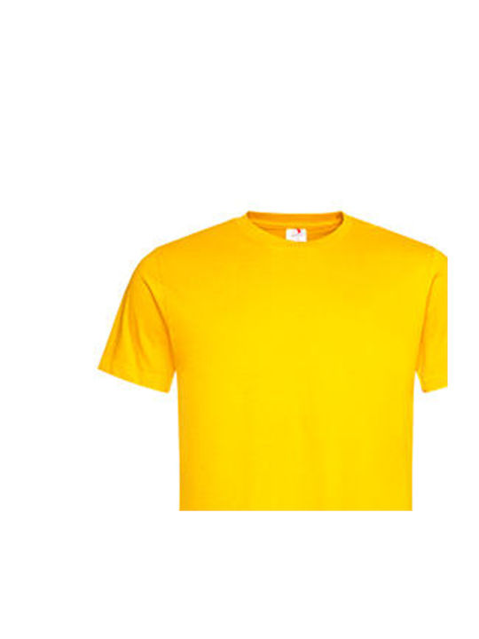 Stedman Classic Men's Short Sleeve Promotional T-Shirt Sunflower Yellow ST2000-SUN