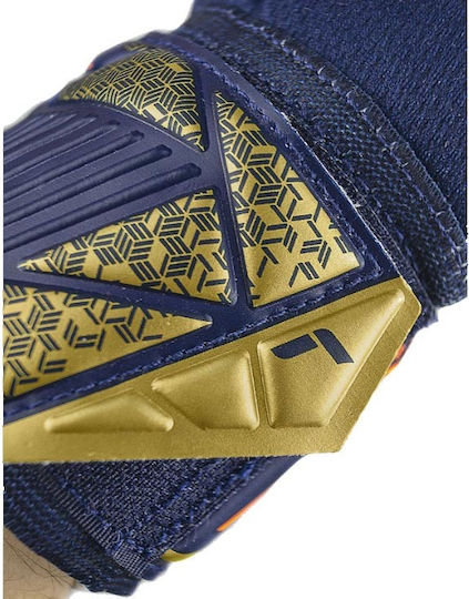 Reusch Attrakt Grip Jnr Голмански ръкавици Детски Син
