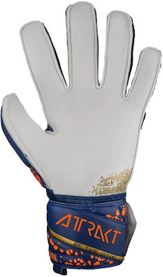 Reusch Attrakt Grip Jnr Kids Goalkeeper Gloves Blue