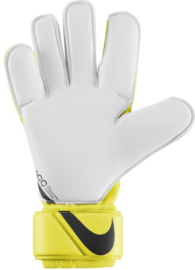 Nike Vapor Grip 3 Γάντια Τερματοφύλακα Ενηλίκων Κίτρινα