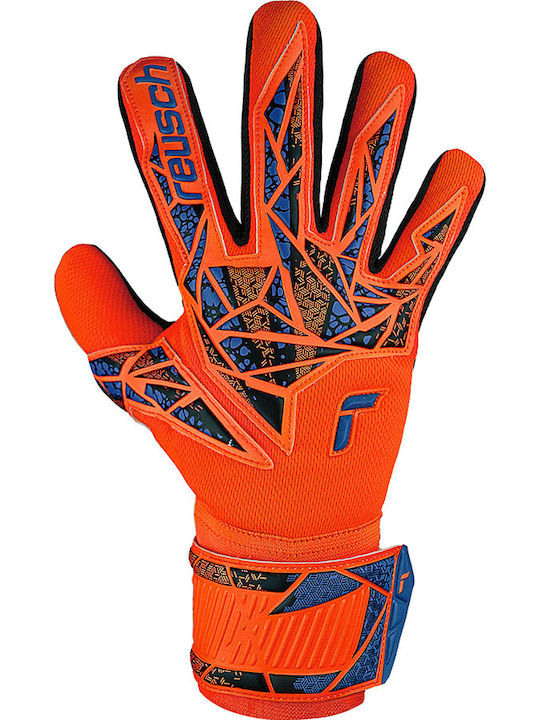 Reusch Attrakt Infinity Nc Jnr Goalkeeper Gloves Kids Orange