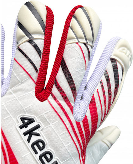4Keepers Torwarthandschuhe Erwachsene Weiß