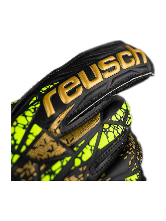 Reusch Attrakt Infinity Finger Support Jnr Γάντια Τερματοφύλακα Παιδικά Πολύχρωμα