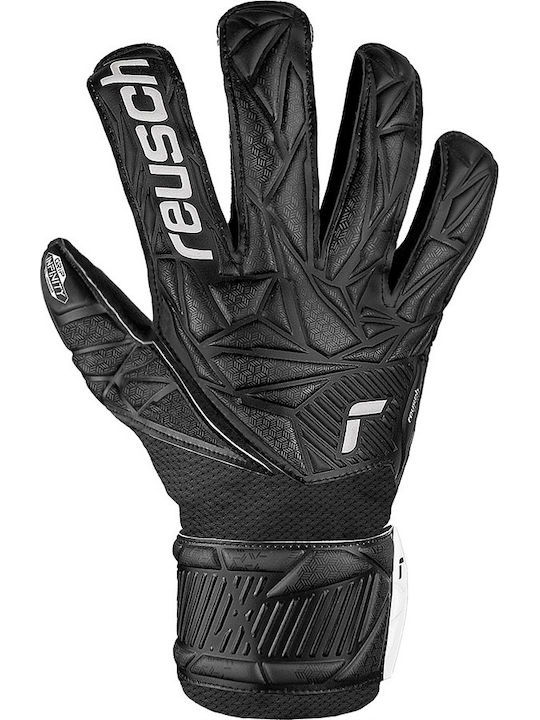 Reusch Attrakt Infinity Jnr Γάντια Τερματοφύλακα Παιδικά Μαύρα