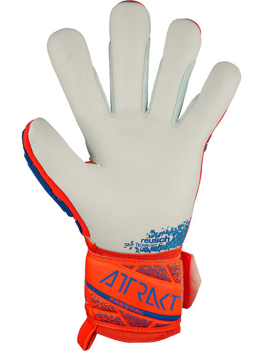 Reusch Attrakt Freegel Γάντια Τερματοφύλακα Παιδικά Γκρι