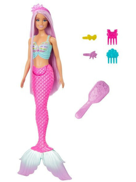 Παιχνιδολαμπάδα Barbie Γοργόνα Μακριά Μαλλιά Hrr00