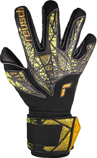 Reusch Reusch Attrakt Duo Finger Support Adults Goalkeeper Gloves Black