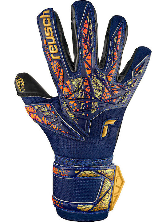Reusch Attrakt Gold X Γάντια Τερματοφύλακα Ενηλίκων Μπλε