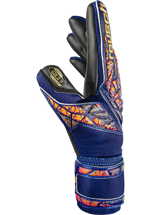 Reusch Attrakt Gold X Γάντια Τερματοφύλακα Ενηλίκων Μπλε