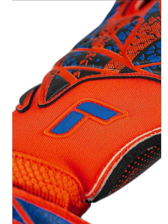 Reusch Attrakt Gold X Glueprint Adults Goalkeeper Gloves Red