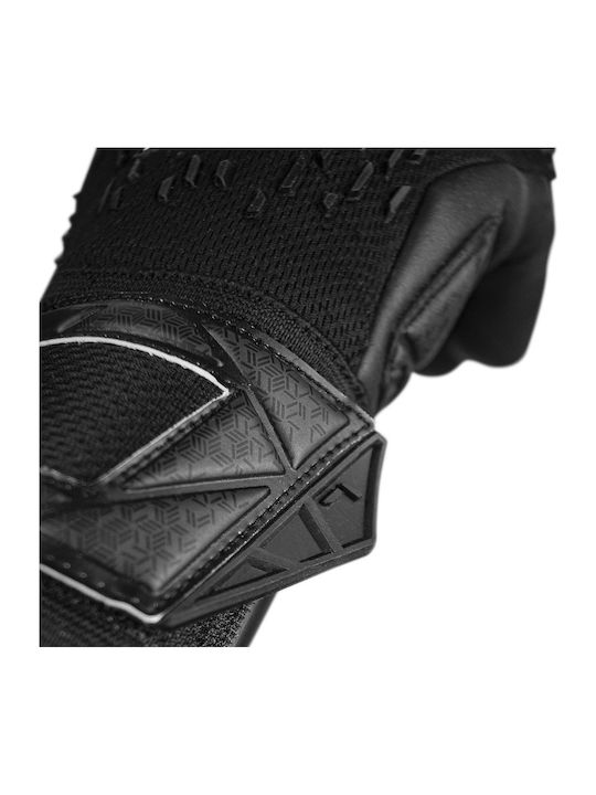 Reusch Attrakt Freegel Infinity Finger Support Γάντια Τερματοφύλακα Ενηλίκων Μαύρα