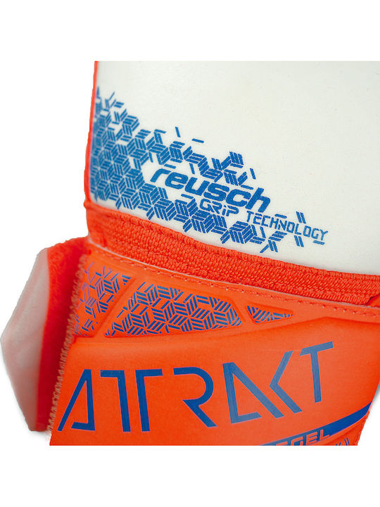 Reusch Attrakt Freegel Silver Γάντια Τερματοφύλακα Ενηλίκων Κόκκινα