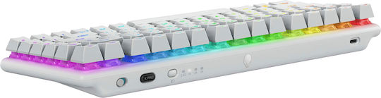 Dell Alienware Pro Wireless Gaming Mechanical Keyboard 75% with Custom switches and RGB lighting (English US) Lunar Light)