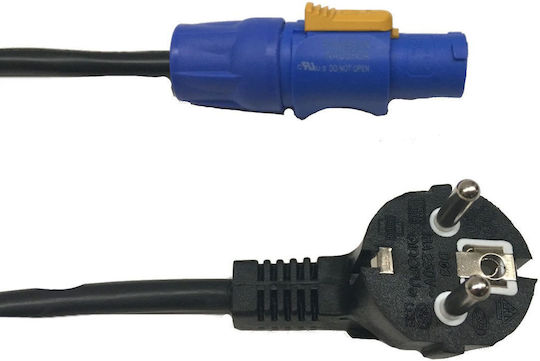 Cobra Powercon Shucko Power Cable 3x1.5 2 M Powercon In 3x1.5mm 2m Καλώδιο Τροφοδοσίας 3x1,5mm 2 Μέτρα Cns-000-02