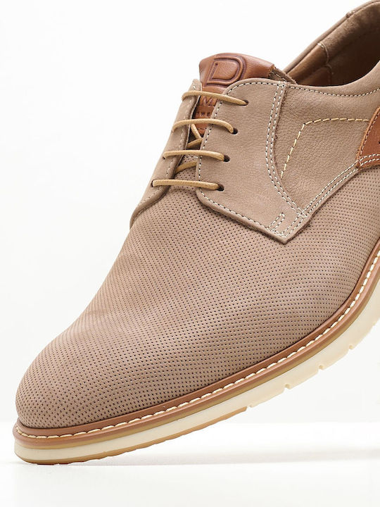 Men's Leather Casual Shoes Brown
