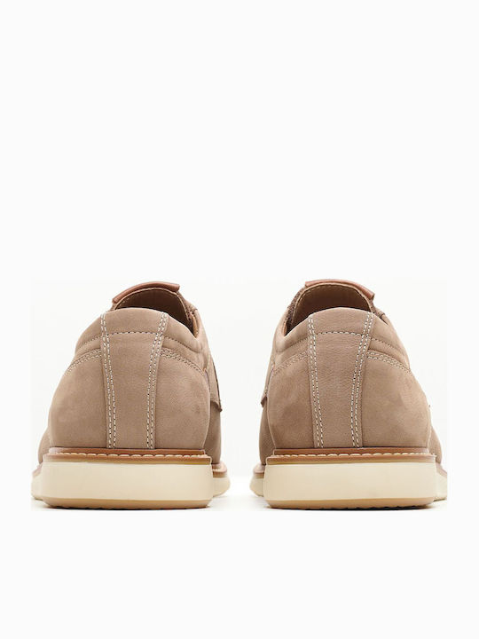 Men's Leather Casual Shoes Brown