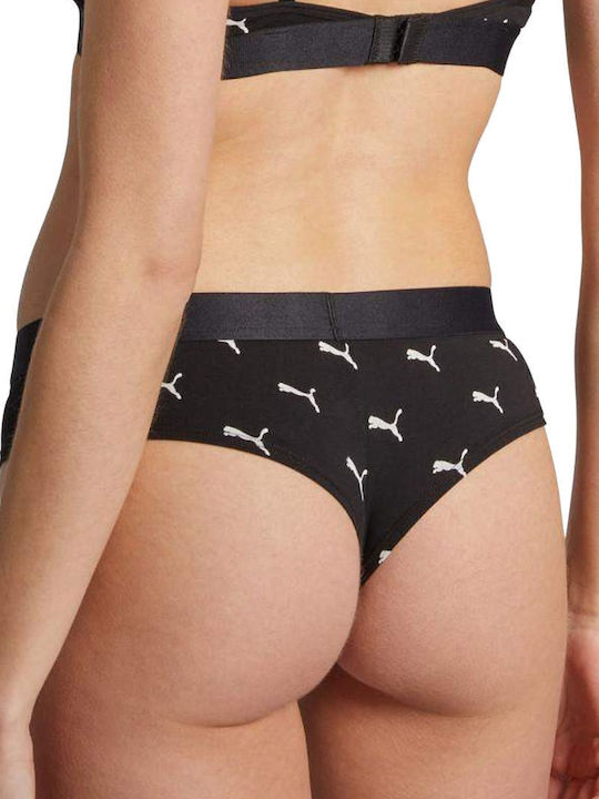 Cat Logo Γυναικείο Slip Μαύρο