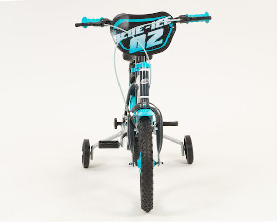 Toimsa Blue Ice 14" Kinder Fahrrad BMX mit Aluminiumrahmen Schwarz
