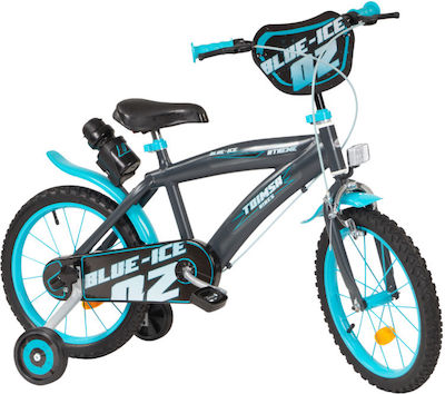 Toimsa Blue Ice 16" Kids Bicycle BMX with Aluminum Frame Black