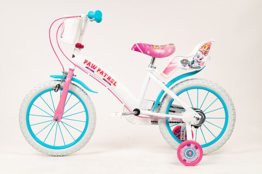 Toimsa Paw Patrol 16" Kids Bicycle City White