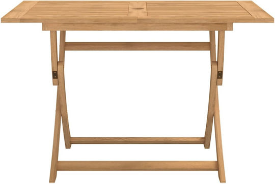 Маса Сгъваема Acacia 120x70x75бр