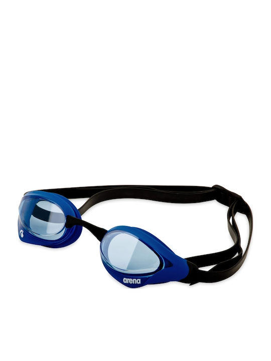 Arena Cobra Core Swipe Schwimmbrille Erwachsene mit Antibeschlaggläsern Blau